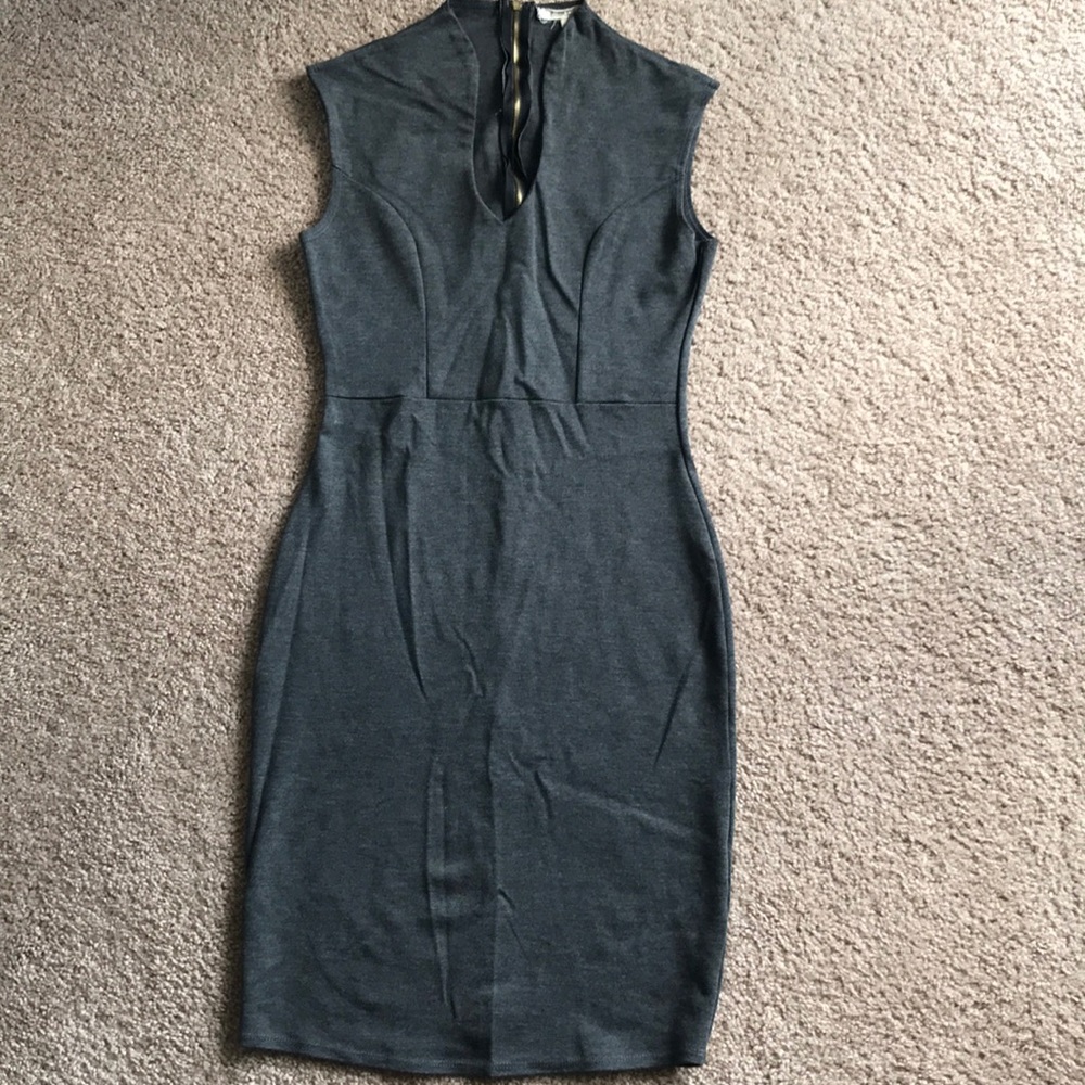 Form-fitting business casual dress